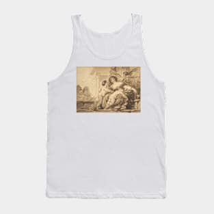 An Allegory of Charity by Jean-Jacques Lagrenee Tank Top